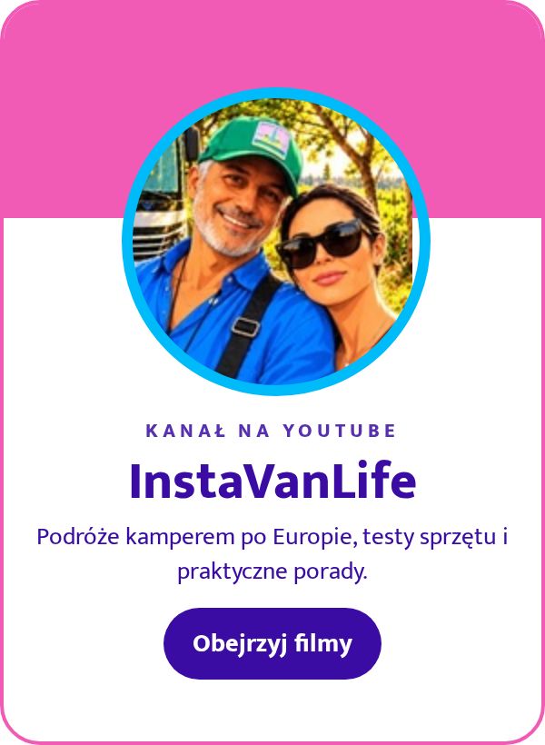 InstaVanLife – kanał o podróżach kamperem na YouTube